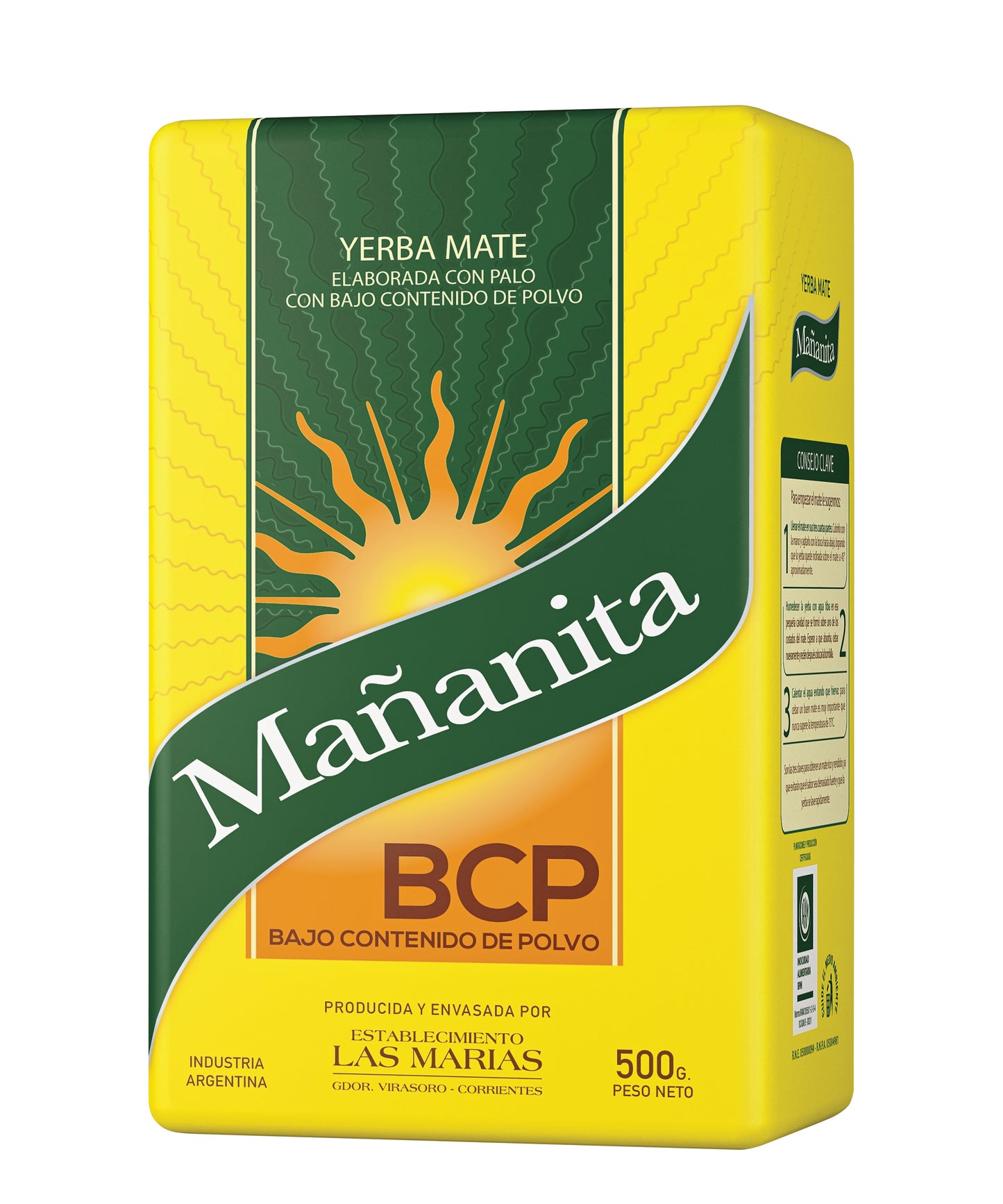 Lata Yerba Mate Mañanita con palo 500gr