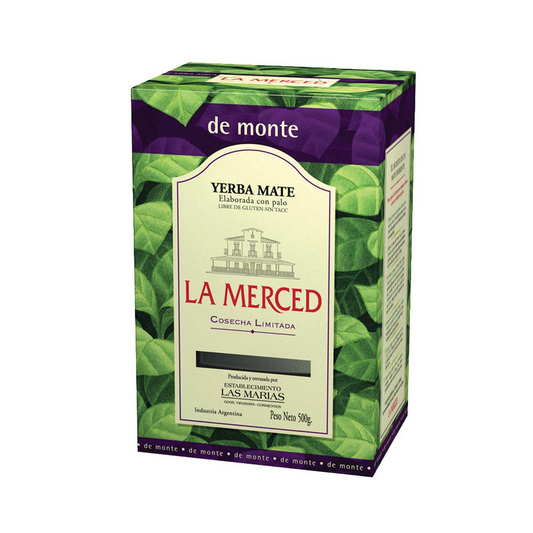 Yerba Mate La Merced con palo Monte 500 grs.