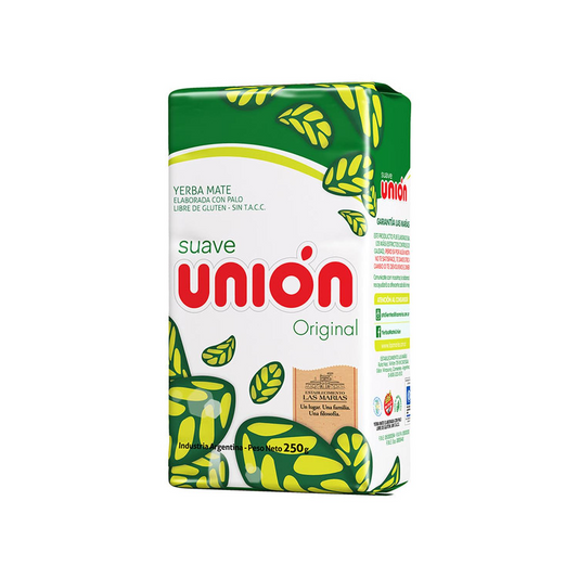 Yerba Mate Unión con palo 250 grs.