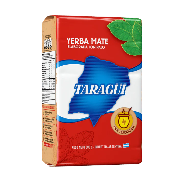 Pack Yerba Mate Taragüi Tradicional 500grs. y Kit Matero