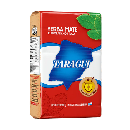 Pack Yerba Mate Taragüi Tradicional 500grs. y Kit Matero