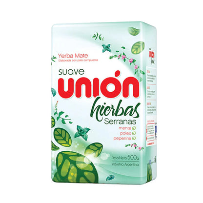 Pack Unión Hierbas Serranas 500grs. y Mate Nauru Rosado