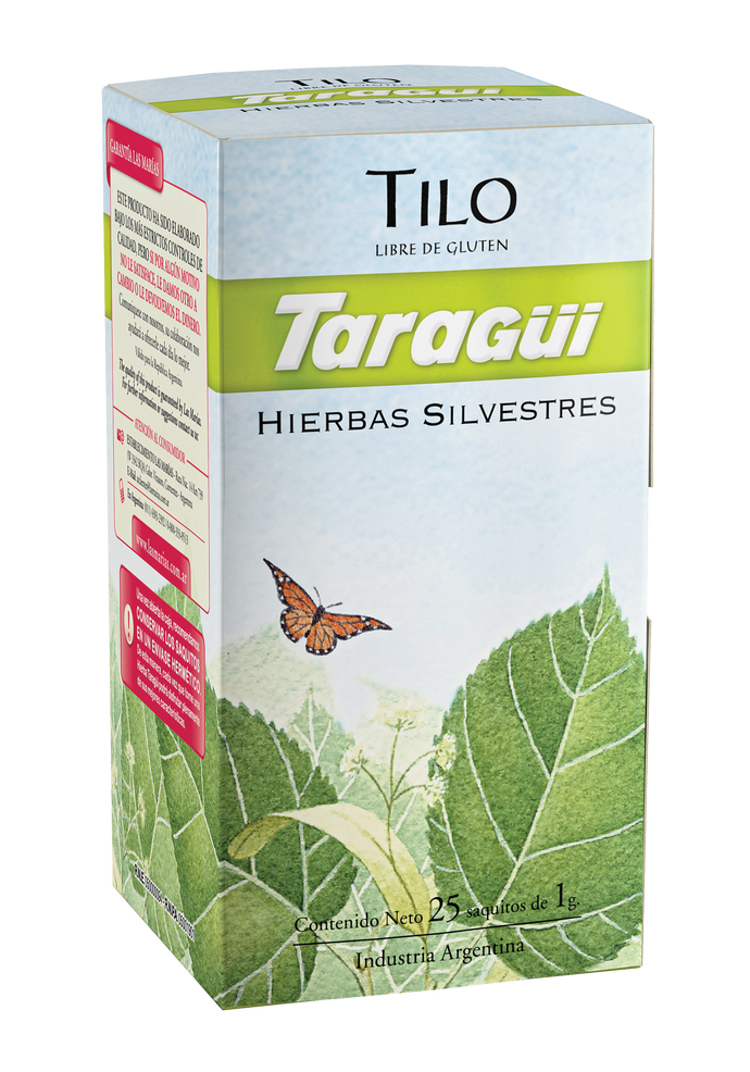 Té Taragui Silvestre Tilo 10 saquitos