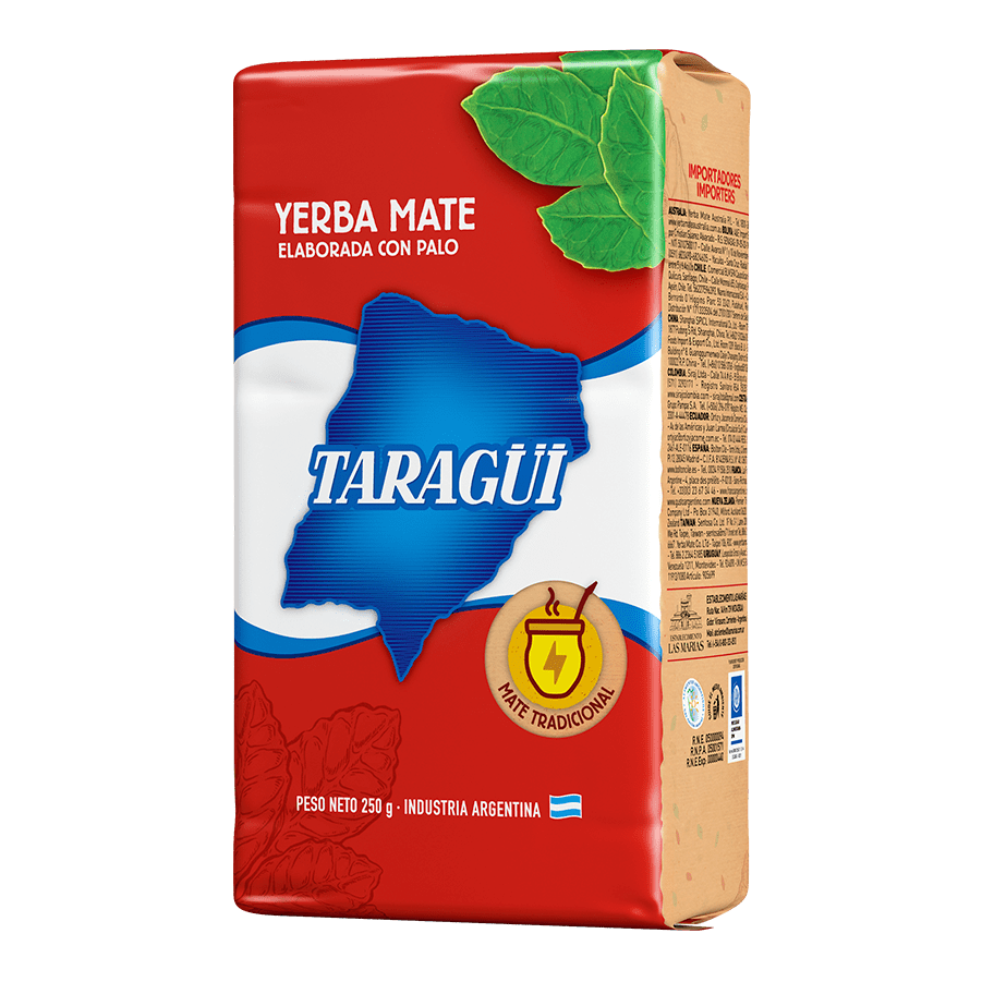 Yerba Mate Taragui con palo 250 grs. – Taragui Chile