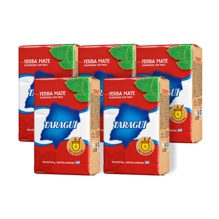 Lleva 5 Taragui Tradicional 500gr por el precio de 4