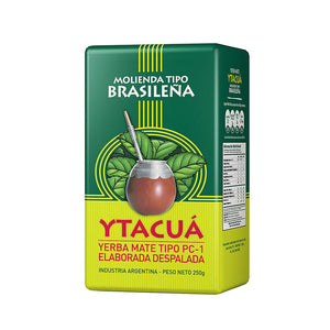 Yerba Mate Ytacua Molienda Brasileña 250 grs. x 10