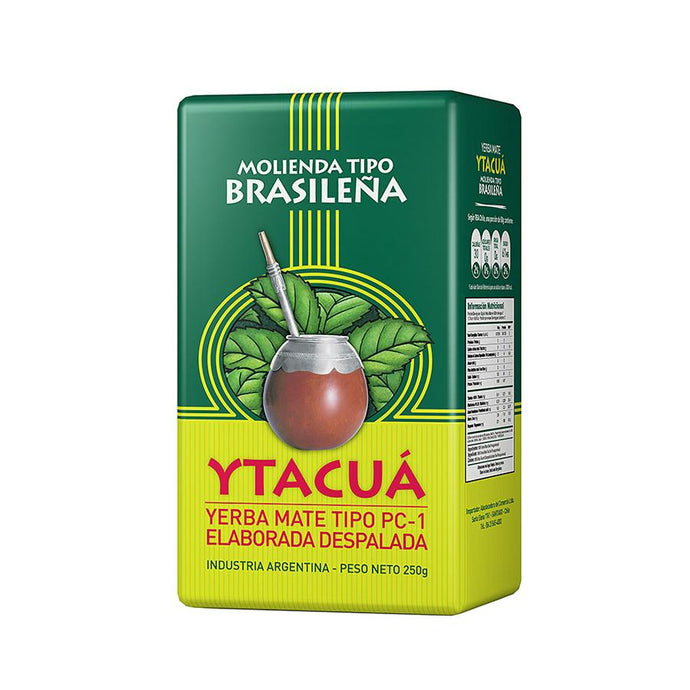 Yerba Mate Ytacua Molienda Brasileña 250 grs. x 10