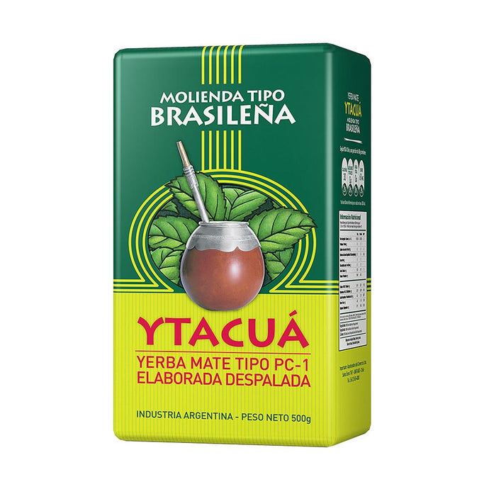 Yerba Mate Ytacua Molienda Brasileña 500 grs. x 10