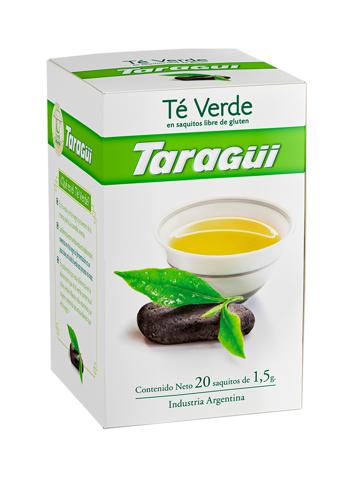 Te verde Taragui 20 saquitos